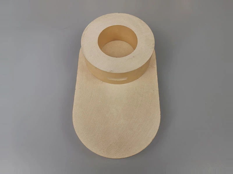 Piastra scorrevole in zirconia per colata in siviera